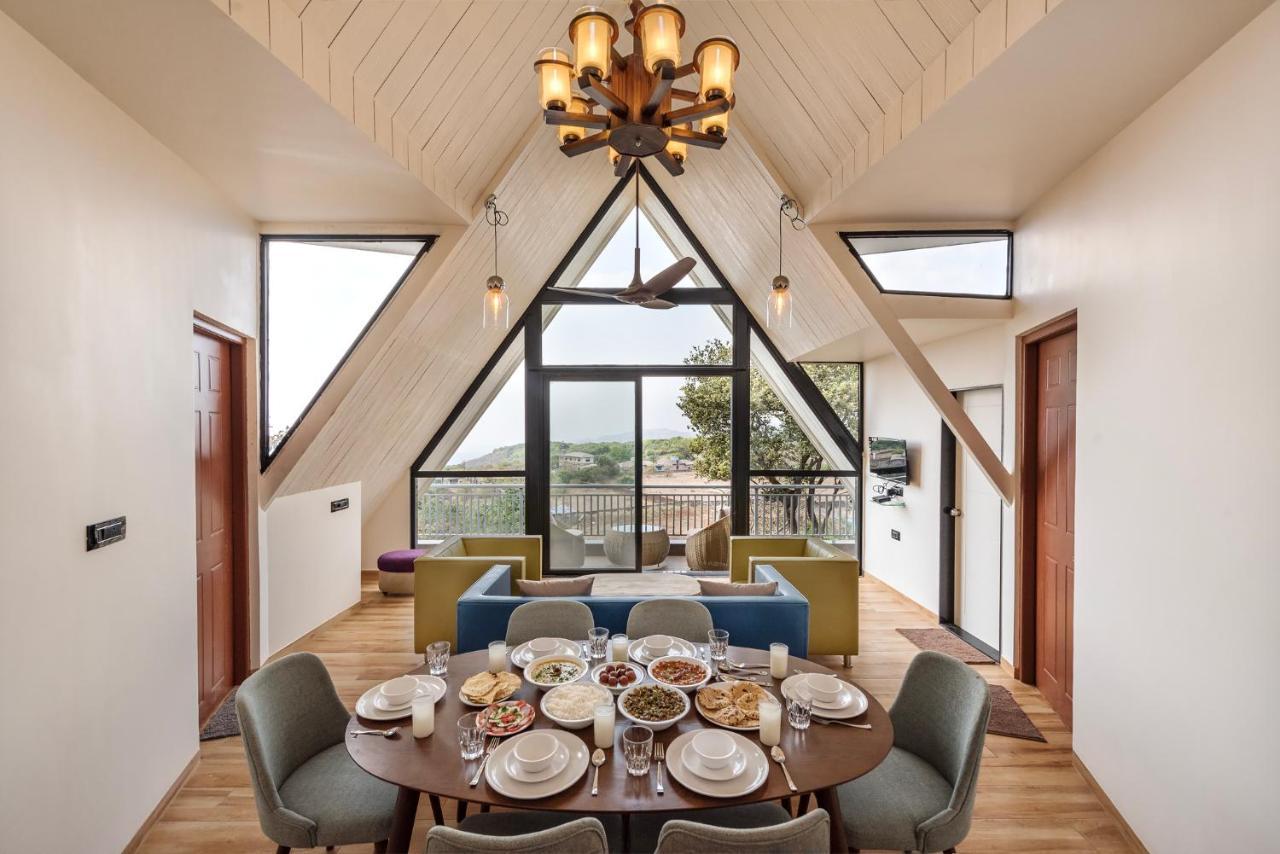Saffronstays Harrier Crest, Lonavala - A Frame Villa With Bathtub Serving Delicious Veg Food Экстерьер фото